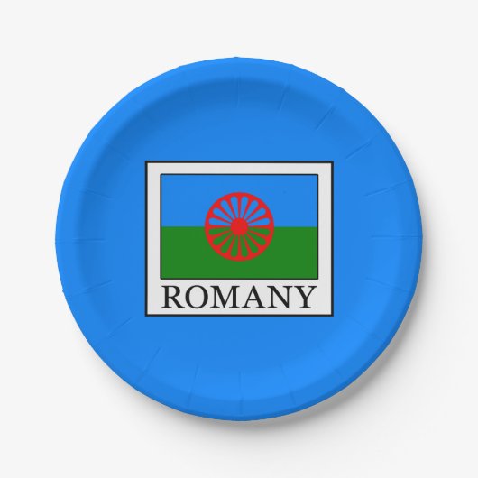 Romany Papieren Bordje (Voorkant)
