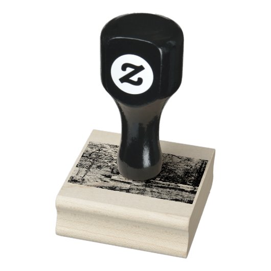 Romatisch meer rubberstempel (Stempel)