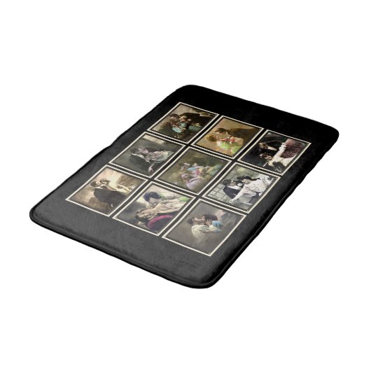  Romatische koppels gekleurd Bath Mat (Gekanteld)