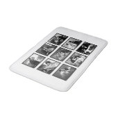  Romatische koppels Zwart-wit Bad Mat (Gekanteld)