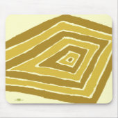 Romboïdale amarillo. Mousepad Muismat (Voorkant)