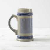 Rombos Blauw Bierpul (Links)