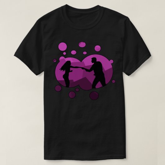 ROMC paarse bubbel T-shirt (Design voorkant)