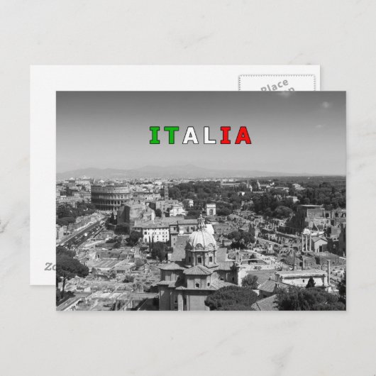 Rome #01G Briefkaart (Voorkant / Achterkant)