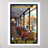 Rome 1920 Italiaanse reis Poster (Voorkant)