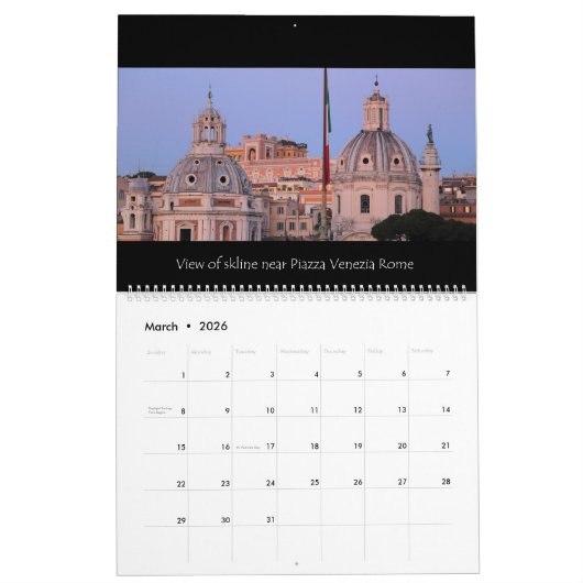 Rome 2016 kalender (Mar 2026)