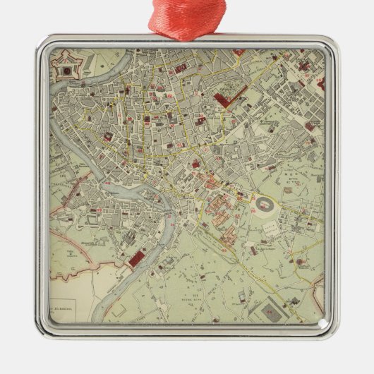 Rome 2 metalen ornament (Voorkant)