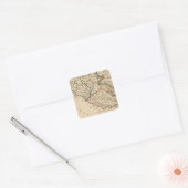 Rome 3 vierkante sticker (Envelop)
