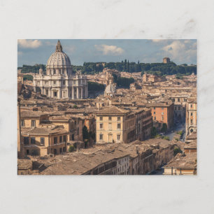 Rome ansichtkaart (Rome d) Feestdagenkaart