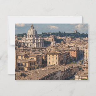 Rome ansichtkaart (Rome d) Feestdagenkaart