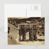 Rome, Arch of Constantine Briefkaart (Voorkant / Achterkant)