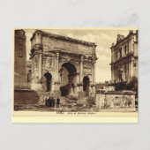 Rome, Arch van Septimus Severus Briefkaart (Voorkant)
