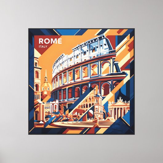 Rome Art Canvas Afdruk (Voorkant)