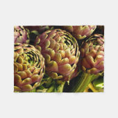 Rome Artichokes Fleece Deken (Voorkant (Horizontaal))