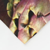 Rome Artichokes Fleece Deken (Hoek)