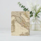 Rome Atlas Map Briefkaart (Staand voorkant)