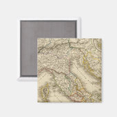 Rome Atlas Map Magneet (Voorkant / Achterkant)