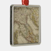 Rome Atlas Map Metalen Ornament (Rechts)