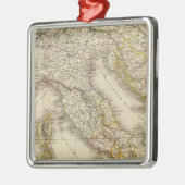 Rome Atlas Map Metalen Ornament (Links)