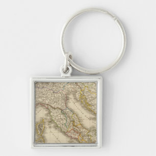 Rome Atlas Map Sleutelhanger