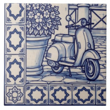 Rome Azulejo Mozaïektegel 5 van 6 Linksonder