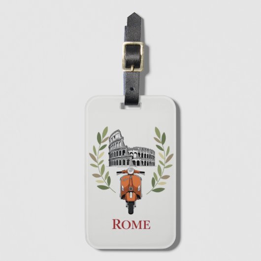 Rome Bagagelabel (Voorkant (verticaal))