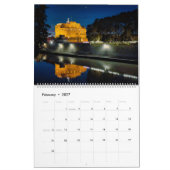 Rome bij nacht kalender (Feb 2027)