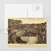 Rome, binnen het Colosseum Briefkaart (Voorkant / Achterkant)