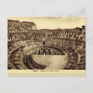 Rome, binnen het Colosseum Briefkaart