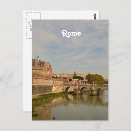 Rome Briefkaart (Voorkant / Achterkant)