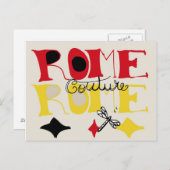 Rome Briefkaart (Voorkant / Achterkant)