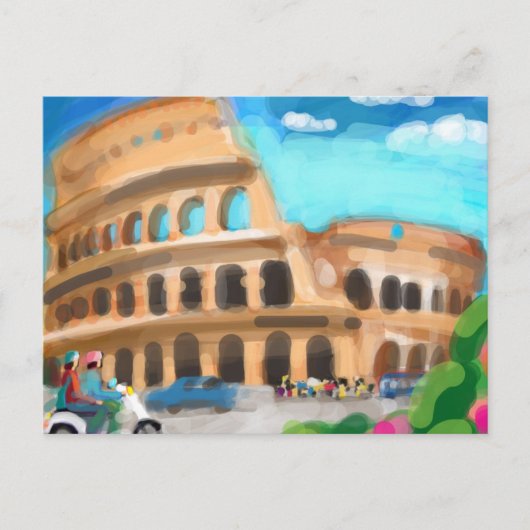 ROME BRIEFKAART (Voorkant)