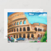 ROME BRIEFKAART (Voorkant / Achterkant)