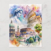 Rome Briefkaart (Voorkant)