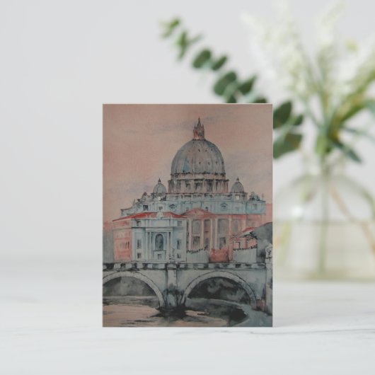 rome briefkaart (Staand voorkant)