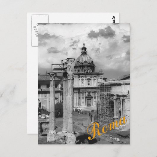 Rome Briefkaart (Voorkant / Achterkant)