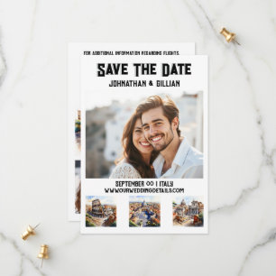 Rome bruiloft 3 foto waterverf bezienswaardigheden save the date