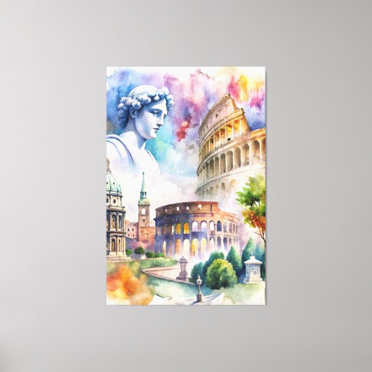 Rome Canvas Afdruk (Voorkant)