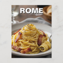 Rome Carbonara Italië Reizen Briefkaart