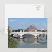 Rome - Castel Sant Angelo Briefkaart (Voorkant / Achterkant)