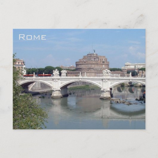 Rome - Castel Sant Angelo Briefkaart (Voorkant)