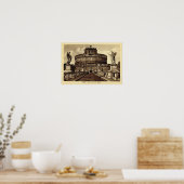 Rome, Castel Santa Angelo Poster (Keuken)