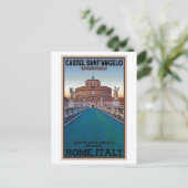 Rome - Castel Sant'Angelo Briefkaart (Staand voorkant)