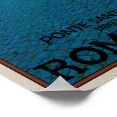 Rome - Castel Sant'Angelo Poster (Hoek)