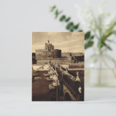 Rome, Castello Santa Angelo Feestdagenkaart (Staand voorkant)