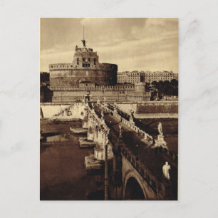 Rome, Castello Santa Angelo Feestdagenkaart