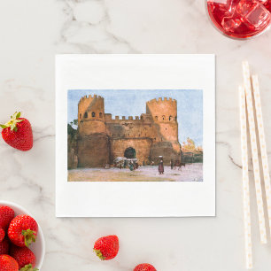 Rome Castle Paper Napkins Servet
