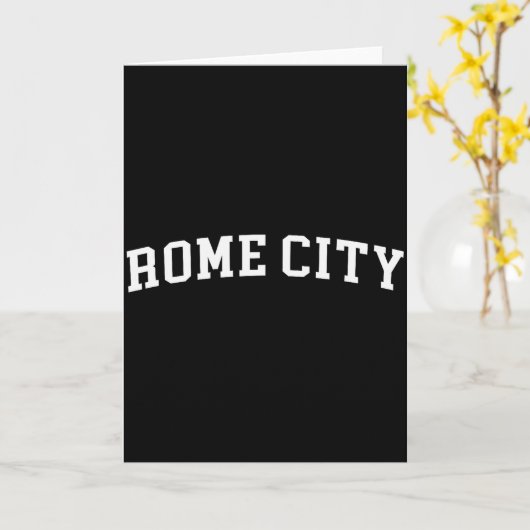 Rome City  Kaart (Gele Bloem)