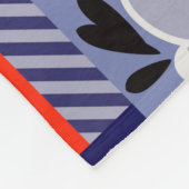 Rome city seamless decorative pattern design. Trav Fleece Deken (Hoek)