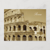 Rome Coliseum dicht Briefkaart (Voorkant)